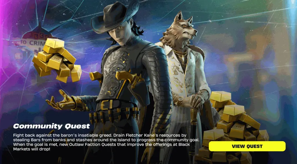 Community Quests Fortnite