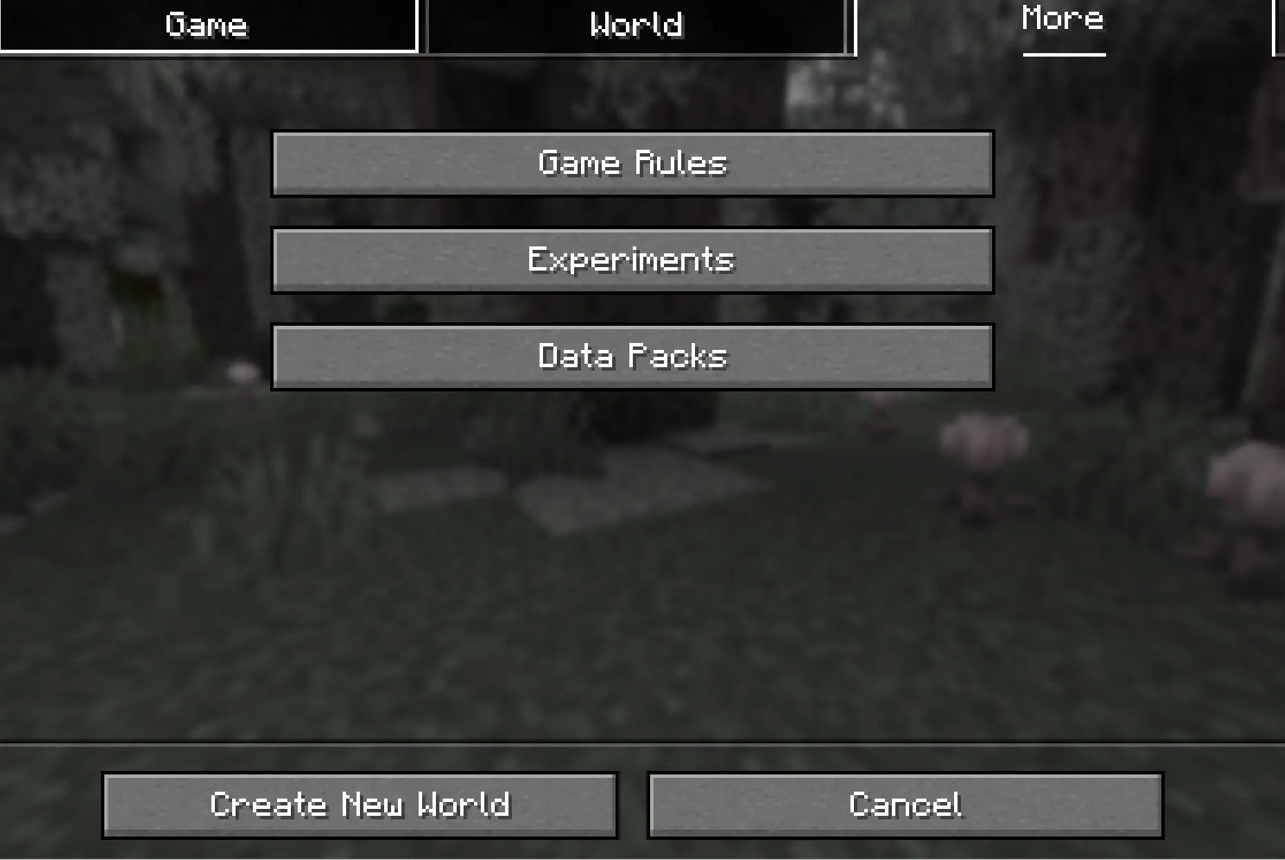 Minecraft Maailmanluonti